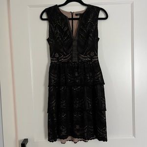 BCBG Black Lace Dress, Size 4